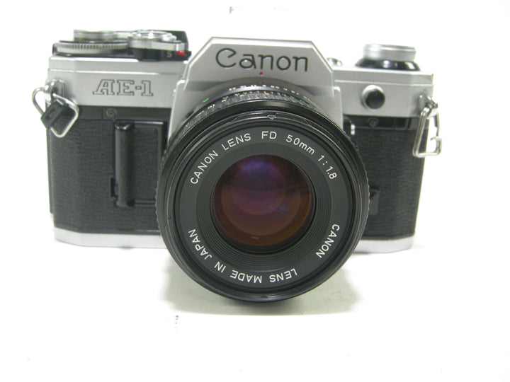 Canon AE-1 35mm SLR w/50mm f1.8 35mm Film Cameras - 35mm SLR Cameras - 35mm SLR Student Cameras Canon 279372