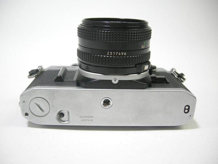 Canon AE-1 35mm SLR w/50mm f1.8 35mm Film Cameras - 35mm SLR Cameras - 35mm SLR Student Cameras Canon 4061652