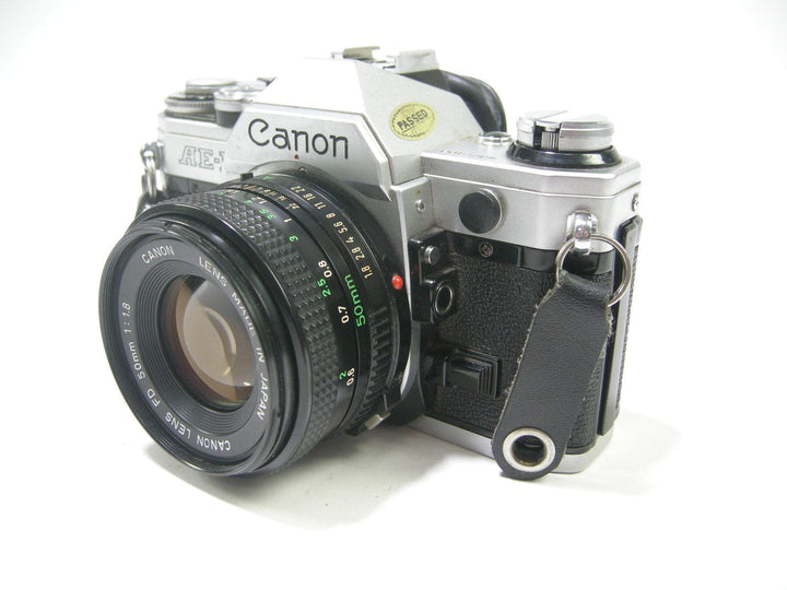Canon AE-1 35mm SLR w/50mm f1.8 35mm Film Cameras - 35mm SLR Cameras - 35mm SLR Student Cameras Canon 4377109