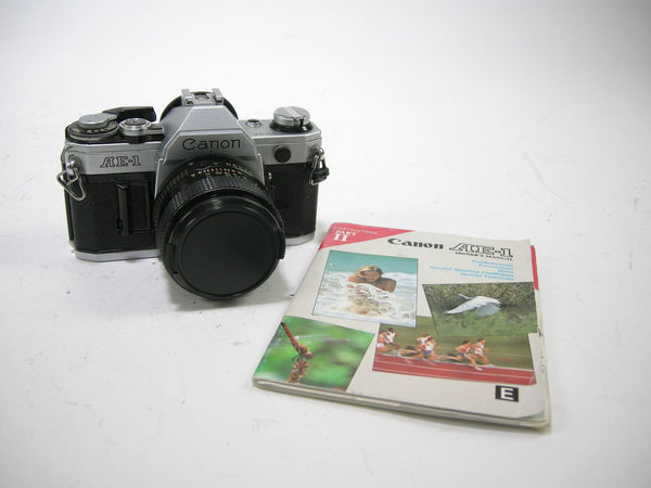 Canon AE-1 35mm SLR w/FD 50mm f1.4 35mm Film Cameras - 35mm SLR Cameras - 35mm SLR Student Cameras Canon 5258466