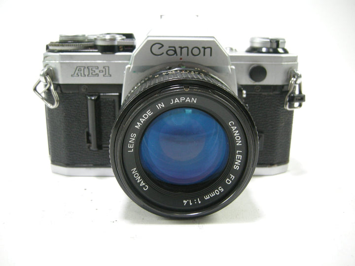 Canon AE-1 35mm SLR w/FD 50mm f1.4 35mm Film Cameras - 35mm SLR Cameras - 35mm SLR Student Cameras Canon 5258466