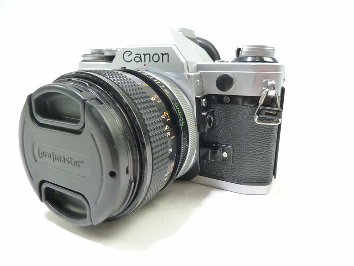 Canon AE-1 Chrome 35mm SLR Camera w/ 50mm 1.4 SSC Lens 35mm Film Cameras - 35mm SLR Cameras Canon 1943679