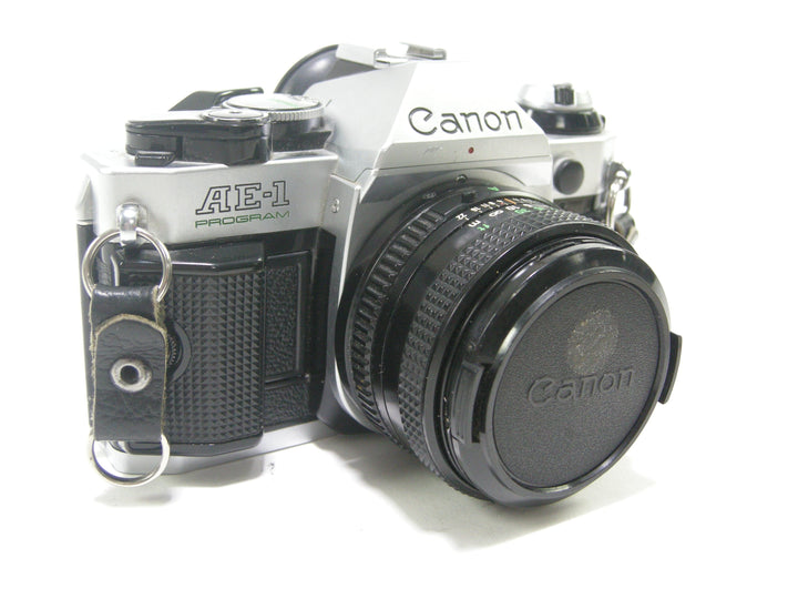 Canon AE-1 Program 35mm SLR w/50mm f1.8 35mm Film Cameras - 35mm SLR Cameras - 35mm SLR Student Cameras Canon 1815560