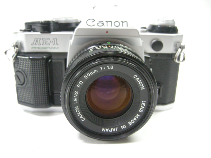 Canon AE-1 Program 35mm SLR w/50mm f1.8 35mm Film Cameras - 35mm SLR Cameras - 35mm SLR Student Cameras Canon 35404200