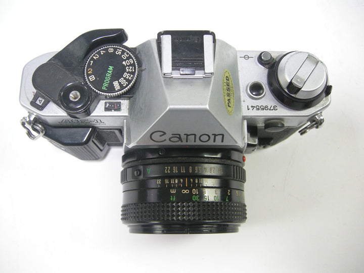 Canon AE-1 program 35mm SLR w/50mm f1.8 35mm Film Cameras - 35mm SLR Cameras - 35mm SLR Student Cameras Canon 3795541