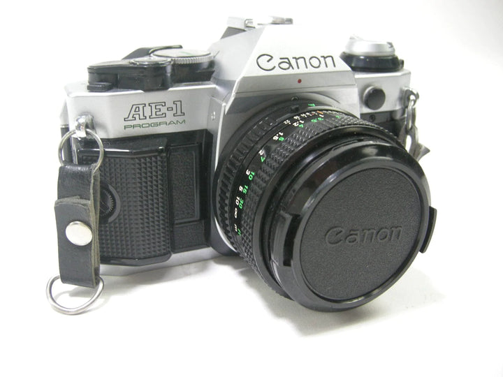 Canon AE-1 Program 35mm SLR w/50mm f1.8 35mm Film Cameras - 35mm SLR Cameras - 35mm SLR Student Cameras Canon 3857487