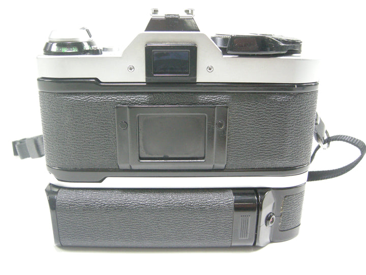 Canon AE-1 Program 35mm SLR w/50mm f1.8 & Power Winder A 35mm Film Cameras - 35mm SLR Cameras - 35mm SLR Student Cameras Canon 2018446