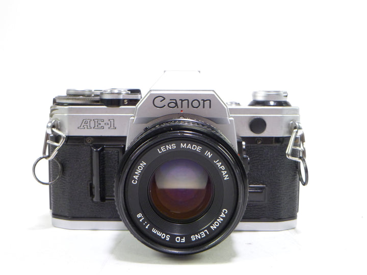 Canon AE-1 w/ Canon FD 50mm f/1.8 Lens 35mm Film Cameras - 35mm SLR Cameras - 35mm SLR Student Cameras Canon 3617540