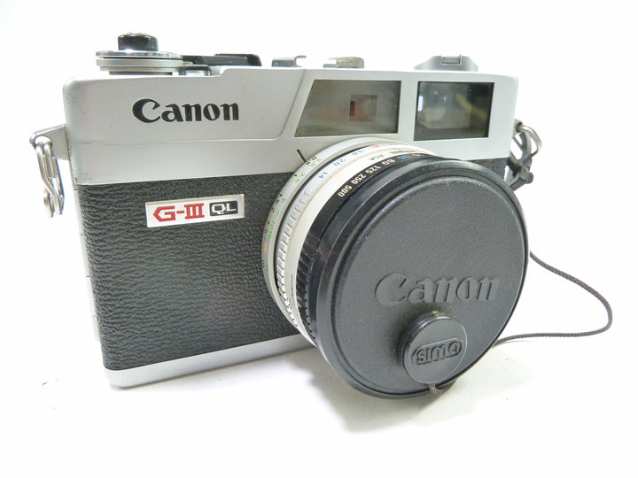 Canon Canonet QL G-III 35mm Film Camera 35mm Film Cameras - 35mm Rangefinder or Viewfinder Camera Canon G95143