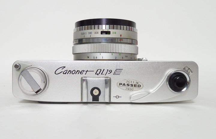 Canon Canonet QL19E  with 45mm f1.9 SE Lens and Case 35mm Film Cameras - 35mm Rangefinder or Viewfinder Camera Canon 183999