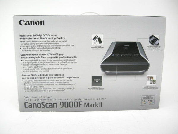 Canon Canoscan 9000 F Mark II Scanner EC Scanners Canon ACUR07225