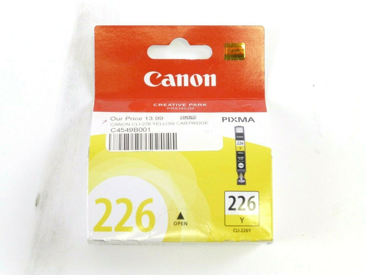 Canon CLI-226 Yellow Ink Cartridge For Canon Pixma MP620 Printer - BRAND NEW! Ink Jet Cartridges Canon C4549B001