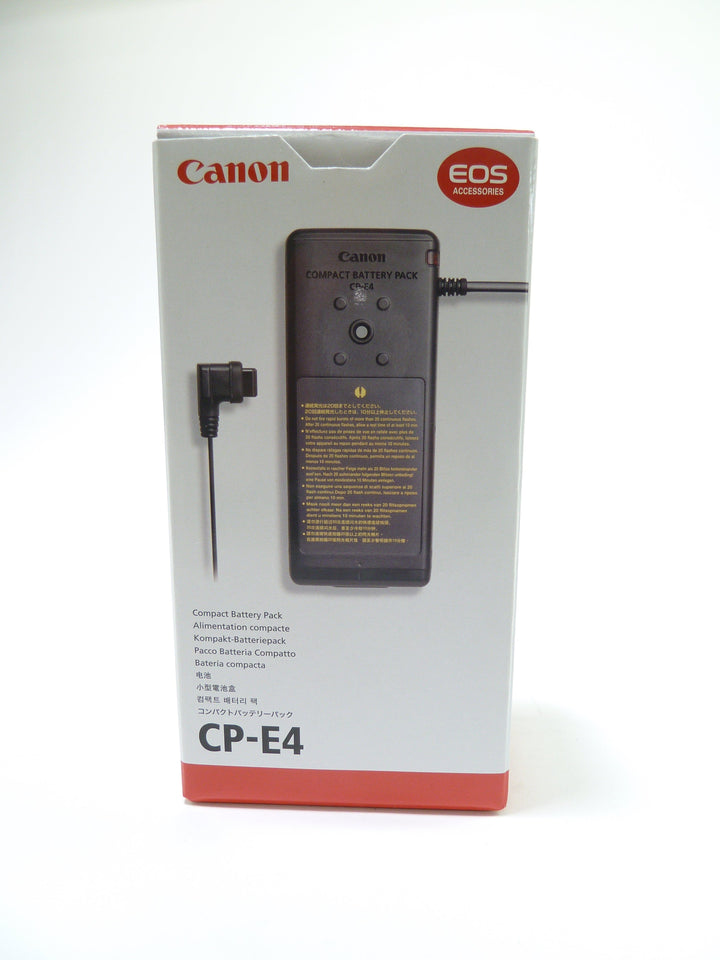 Canon Compact Battery Pack CP-E4 (with soft case) Batteries - Rechargeable Batteries Canon 0Z0700