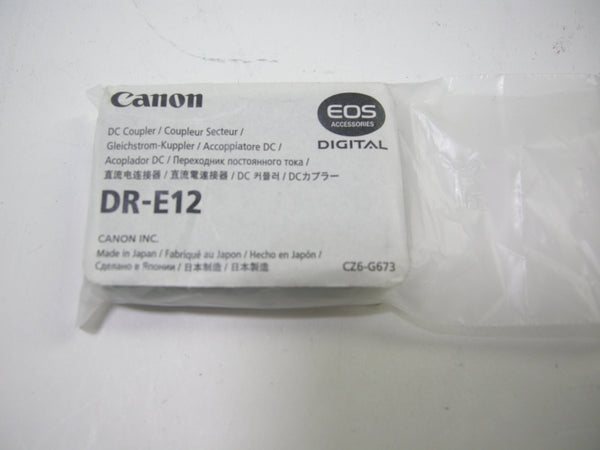 Canon DR-E12 DC Coupler Batteries Canon CZ6673
