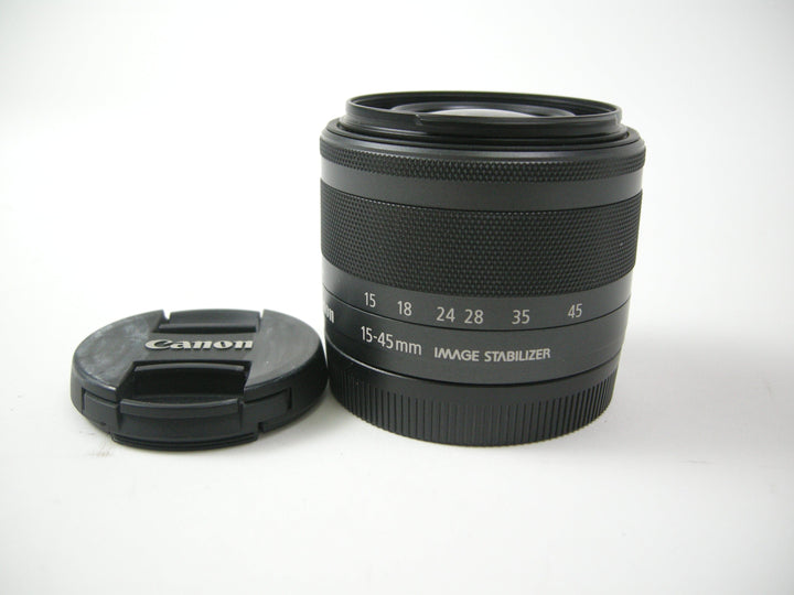 Canon EF-M Zoom 15-45mm f3.5-6.3 IS STM Lenses - Small Format - Canon EOS Mount Lenses - EOS-M Mount Lenses Canon 833208024661