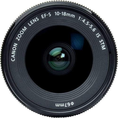 Canon EF-S 10-18mm f/4.5-5.6 IS STM Lens Lenses - Small Format - Canon EOS Mount Lenses - Canon EF-S Crop Sensor Lenses Canon CAN9519B002