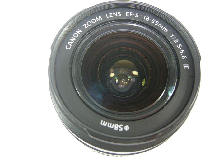 Canon EF-S 18-55mm f3.5-5.6 III Lenses - Small Format - Canon EOS Mount Lenses Canon 090160221