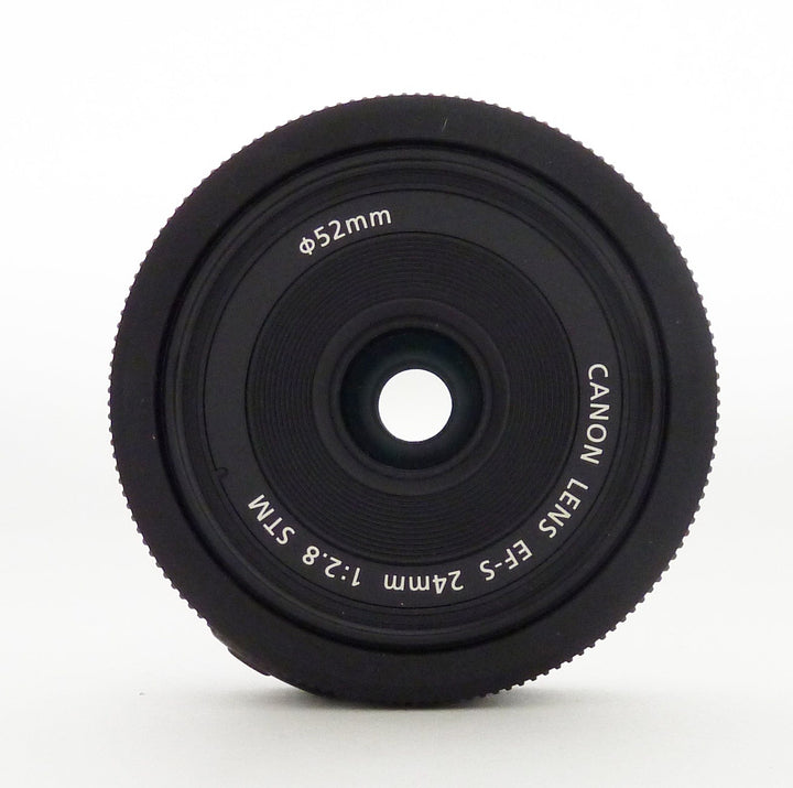 Canon EF-S 24mm F2.8 STM Lens Lenses - Small Format - Canon EOS Mount Lenses - Canon EF-S Crop Sensor Lenses Canon 901112929
