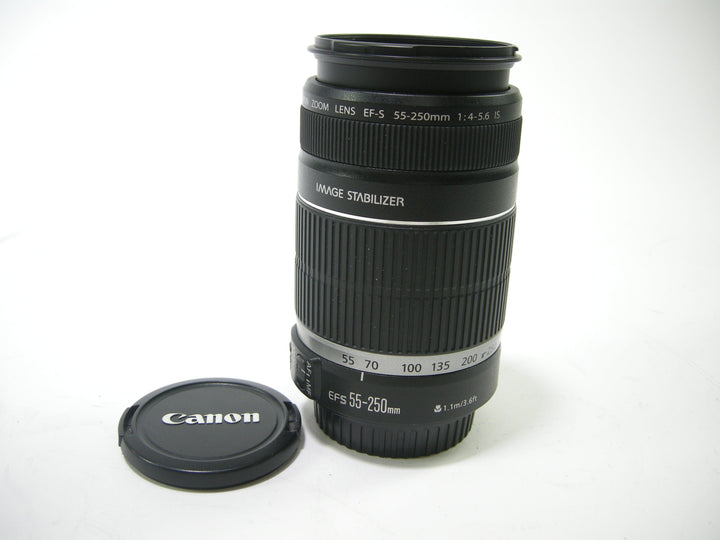 Canon EF-S 55-250mm f4-5.6 IS Lenses - Small Format - Canon EOS Mount Lenses Canon 7651030201