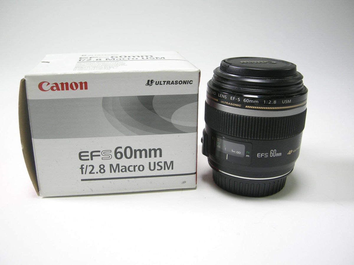 Canon EF-S 60mm f2.8 Macro USM – Camera Exchange CANON EF-S 60mm F2.8