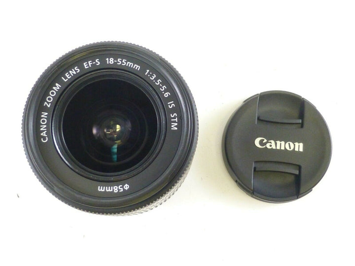 Canon EFS 18-55 F/3.5-5.6 IS STM with Lens Caps and in Excellent Condition. Lenses - Small Format - Canon EOS Mount Lenses - EF-S Crop Sensor Lenses Canon 386204047786