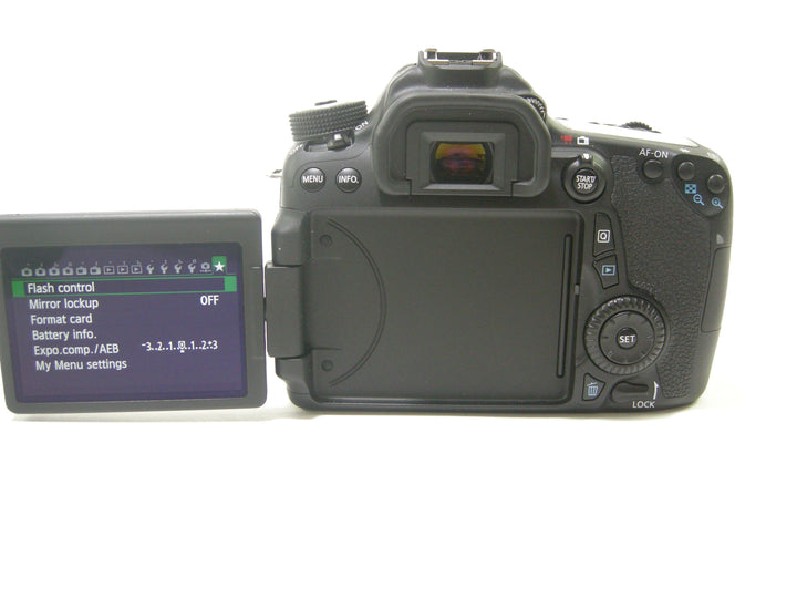 Canon EOS 70D 20.2mp Digital SLR body only Shutter# 2548 Digital Cameras - Digital SLR Cameras Canon 022021016809
