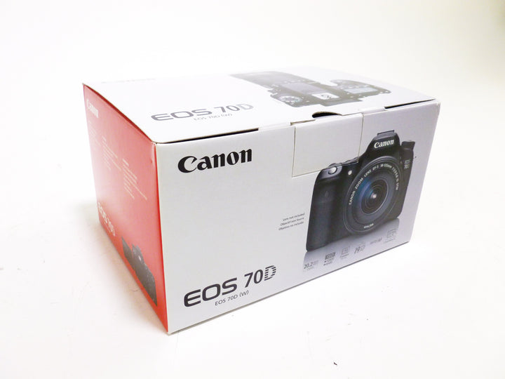 Canon EOS 70D Digital SLR Camera Body Digital Cameras - Digital SLR Cameras Canon 042021009109