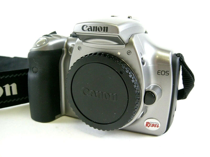 Canon EOS Digital Rebel 6.3MP Digital SLR Camera - Silver (Body Only) Digital Cameras - Digital SLR Cameras Canon 0960333716