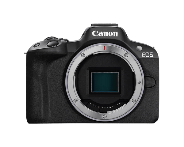 Canon EOS R50 Mirrorless Camera (Black) Digital Cameras - Digital Mirrorless Cameras Canon CANON5811C002