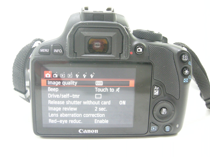 Canon EOS Rebel SL1 18.1mp Digital SLR Body only (no shutter available) Digital Cameras - Digital SLR Cameras Canon 142033002869