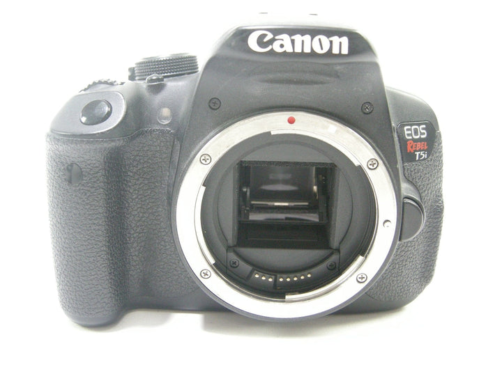 Canon EOS Rebel T5i 18mp Digital Camera body only shutter#177628 Digital Cameras - Digital SLR Cameras Canon 072031004841