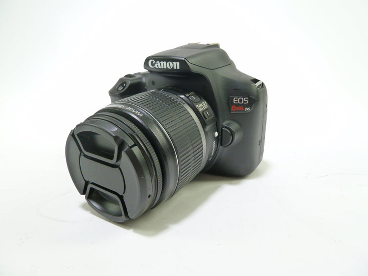 Canon EOS Rebel T6 with 18-55mm f/3.5-5.6 IS EF-S Zoom Lens - Shutter Count 10046 Digital Cameras - Digital SLR Cameras Canon 282073080785