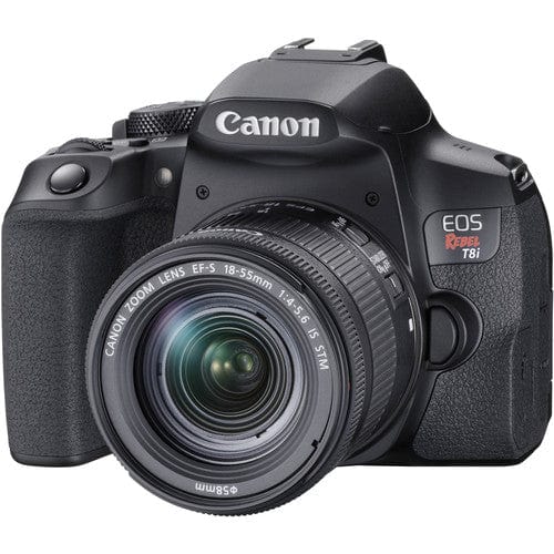 Canon EOS Rebel T8i DSLR Camera with 18-55mm Lens Digital Cameras - Digital SLR Cameras Canon CAN3924C002
