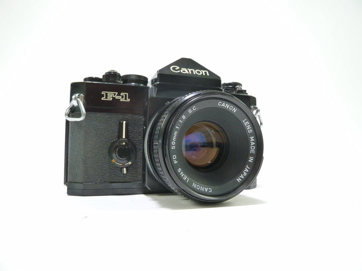 Canon F-1 SLR 35mm Film Camera with 50mm F1.8 S.C Lens 35mm Film Cameras - 35mm SLR Cameras Canon 297735