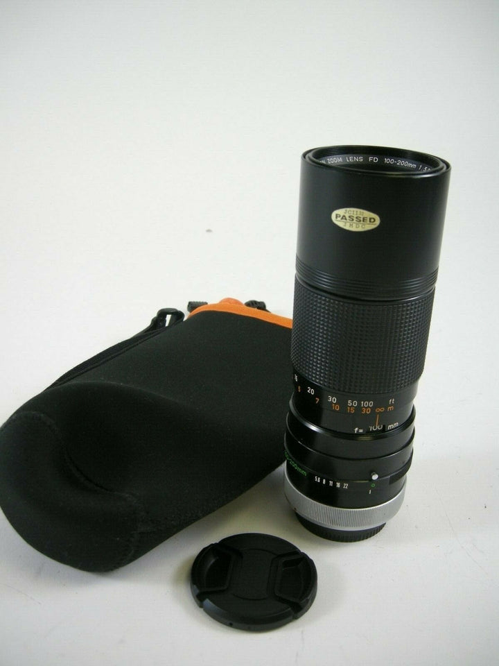 Objectif Canon FD 100-200mm 5,6 SC - Photo, audio & vidéo Objectif Canon FD 100-200mm 5,6 SC - Photo, audio & vidéo