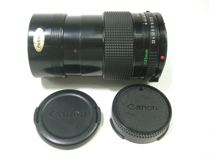 Canon FD 135mm f2.8 lens Lenses - Small Format - Canon FD Mount lenses Canon 108635