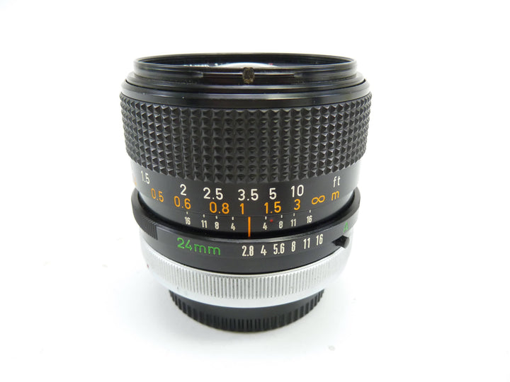 Canon FD 24MM F2.8 SSC Wide Angle Lens with case Lenses - Small Format - Canon FD Mount lenses Canon 11082265