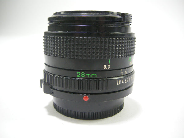 Canon FD 28mm f2.8 lens Lenses - Small Format - Canon FD Mount lenses Canon 779475