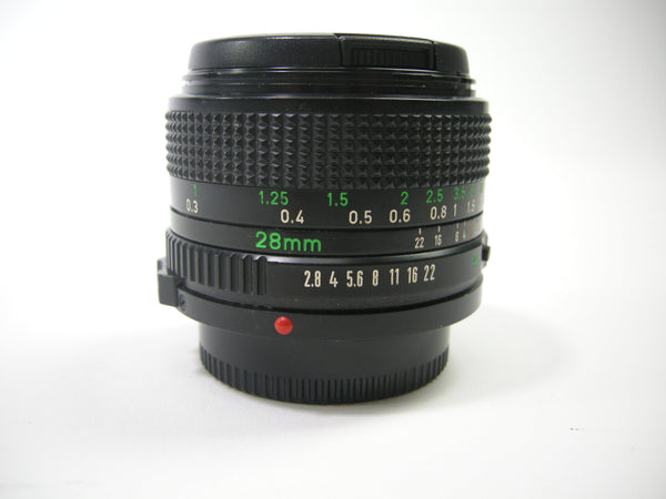 Canon FD 28mm f2.8 lens Lenses - Small Format - Canon FD Mount lenses Canon 956169