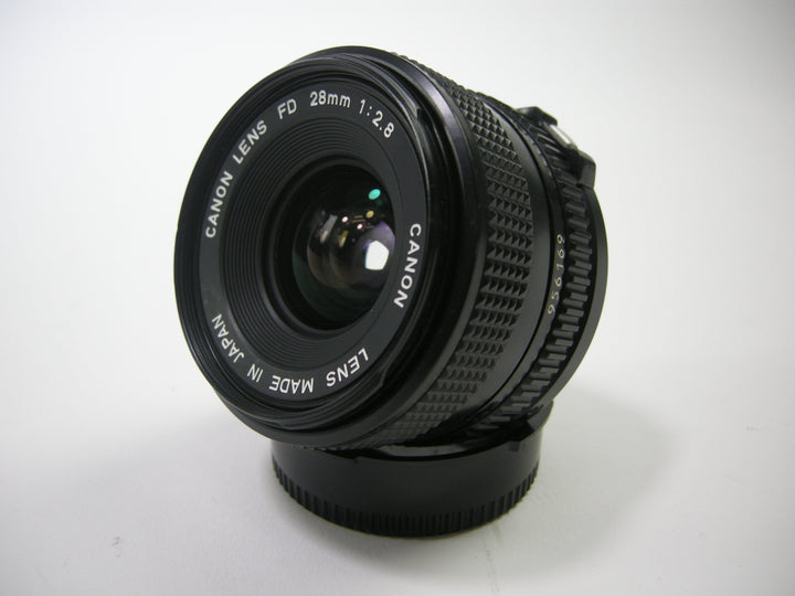 Objectif grand angle Canon nFD 28mm f/1 :2.8 – très bon état - Photo, audio & vidéo Objectif grand angle Canon nFD 28mm f/1 :2.8 – très bon état - Photo, audio & vidéo