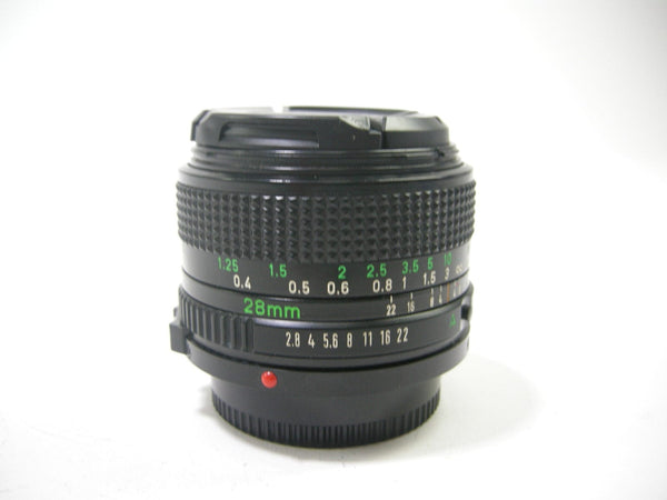 Canon FD 28mm f2.8 Lenses - Small Format - Canon FD Mount lenses Canon 577778
