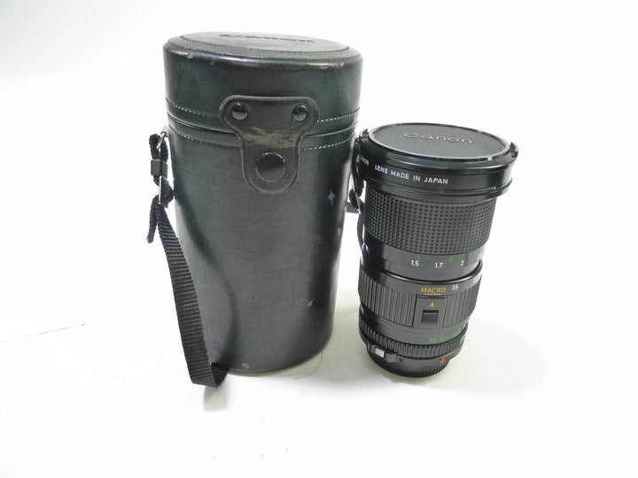 Canon FD 35-105mm f/3.5 Lens Lenses - Small Format - Canon FD Mount lenses Canon 261584