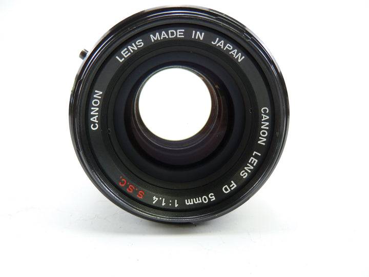 Canon FD 50MM F1.4 SSC Lens Lenses - Small Format - Canon FD Mount lenses Canon 9282233