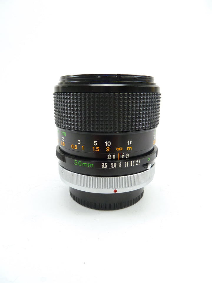 Canon FD 50MM F3.5 SSC Macro Lens Lenses - Small Format - Canon FD Mount lenses Canon 11082282