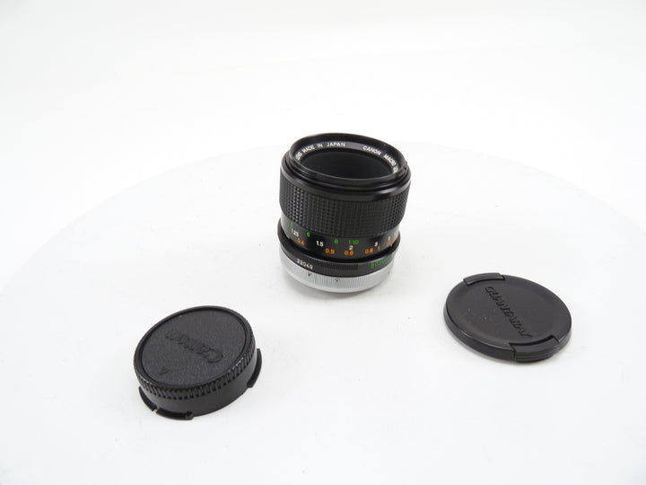 Canon FD 50MM F3.5 SSC Macro Lens Lenses - Small Format - Canon FD Mount lenses Canon 11082282