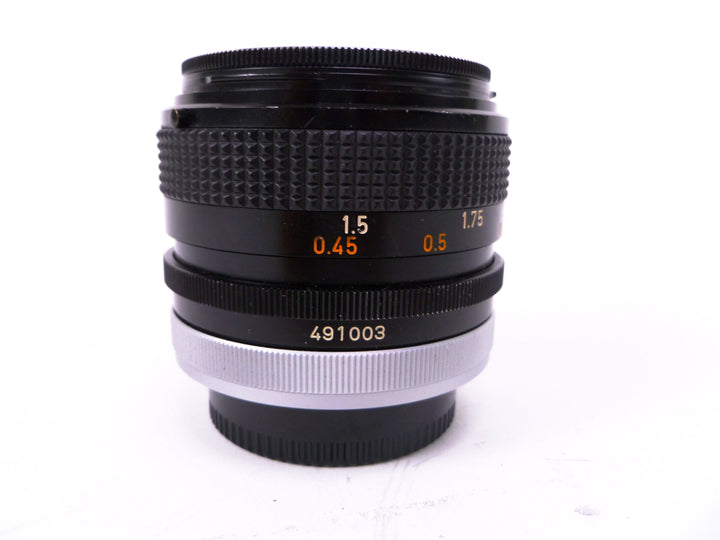 Canon FD Lens 50mm F/1.4 S.S.C. Lenses - Small Format - Canon FD Mount lenses Canon 491003