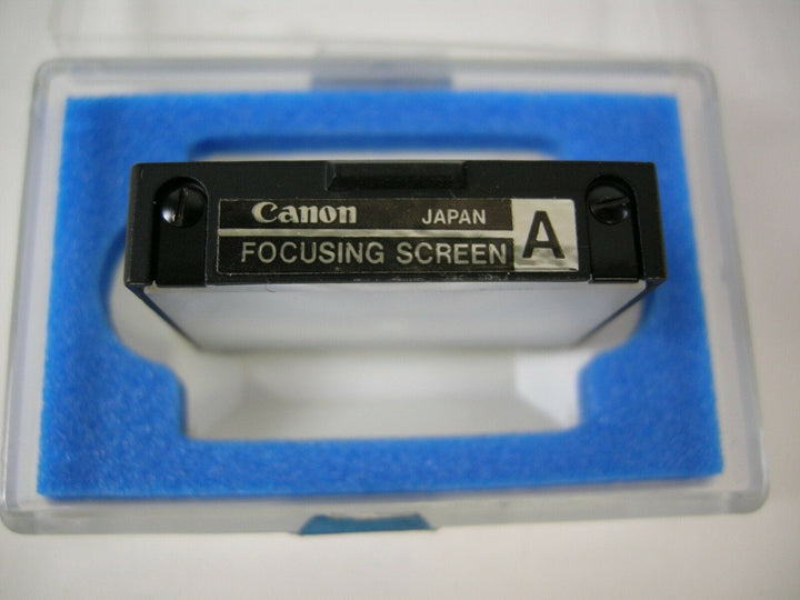 Canon Focuing Sceen Type A for FL Cameras Focusing Screens 35mm or Smaller Canon 52311901