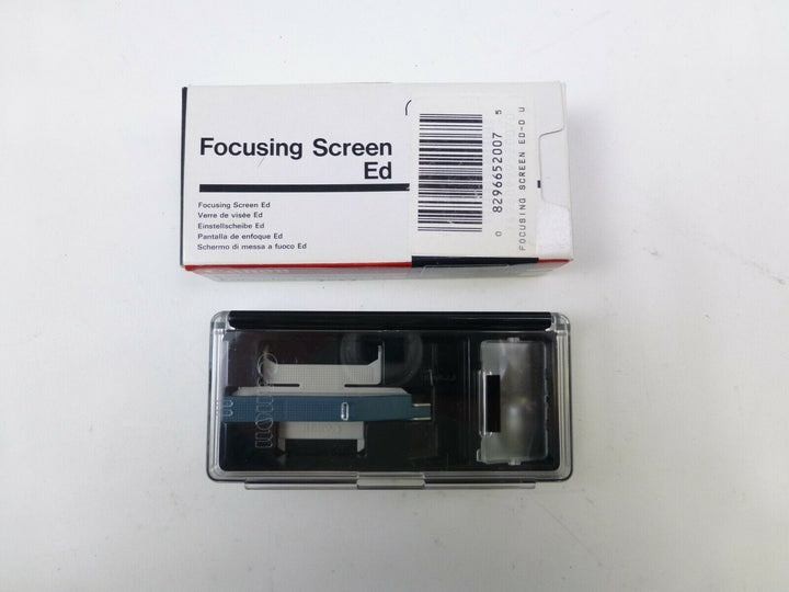 Canon Focusing Screen ED-d in OEM Box and Case for Canon A2 Series, in EC. Focusing Screens 35mm or Smaller Canon CZ62119