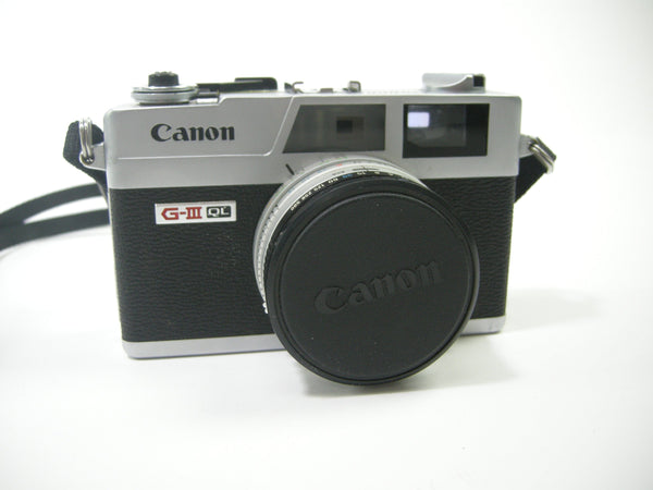 Canon G-III QL17 Canonet 35mm Film camera w/40mm f1.7 35mm Film Cameras - 35mm Point and Shoot Cameras Canon E30201