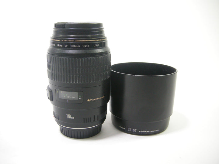 Canon Macro EF 100mm f2.8 USM Lenses - Small Format - Canon EOS Mount Lenses Canon 31602223